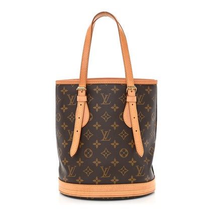 Louis Vuitton Monogram Petit Bucket 23 1 of 9