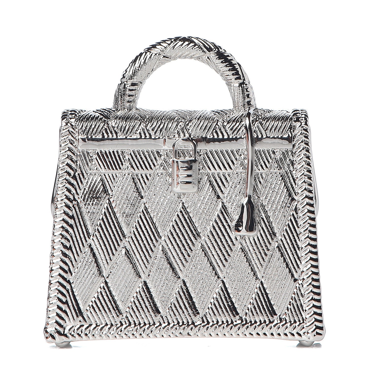 Hermes Palladium Kelly Curiosite Charm 1 of 3