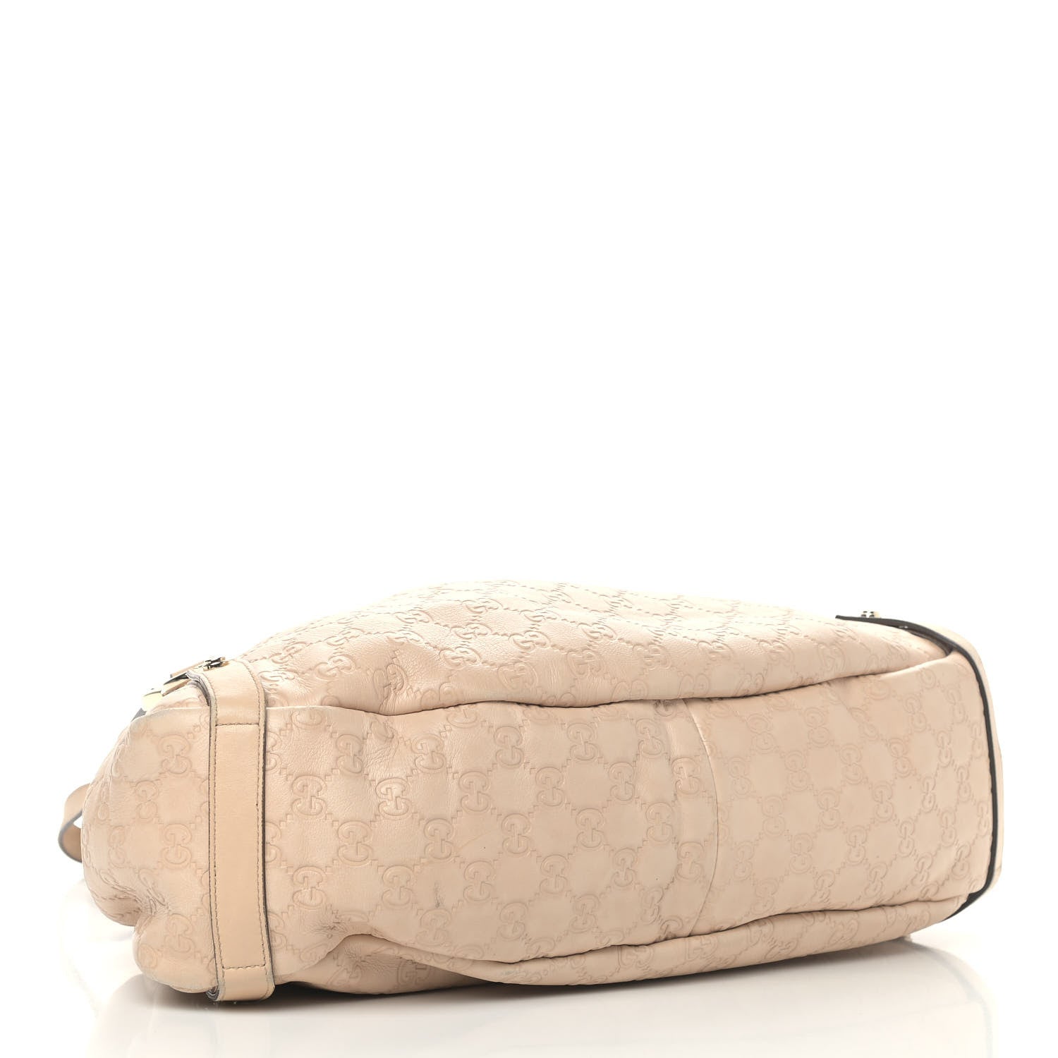 Gucci Guccissima Medium Abbey Shoulder Bag Beige 4 of 13