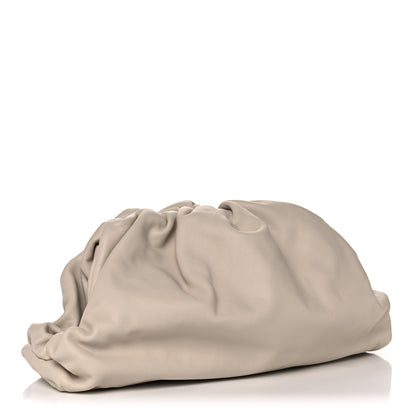 Bottega Veneta Smooth Butter Calf The Pouch Oversized Clutch Mist 3 of 8