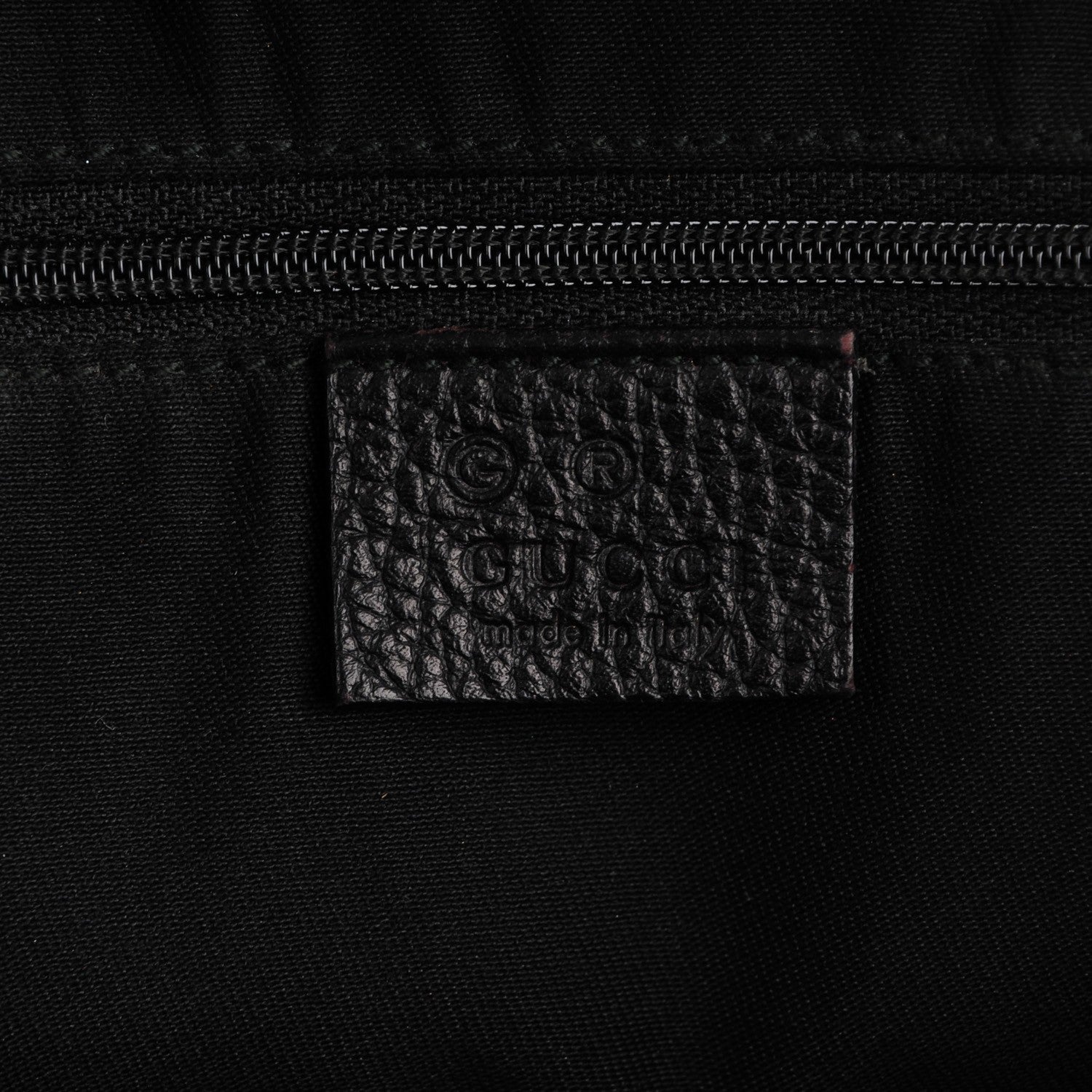 Gucci Monogram Medium Abbey Convertible Tote Black 6 of 9