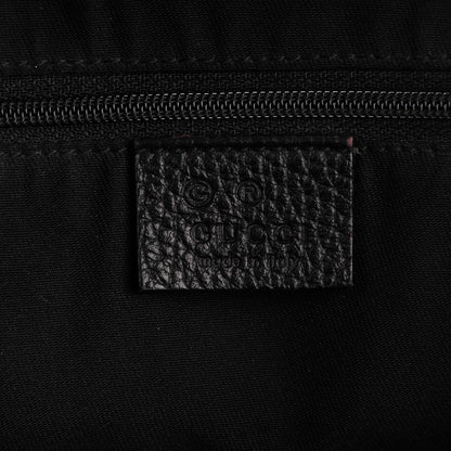 Gucci Monogram Medium Abbey Convertible Tote Black 6 of 9