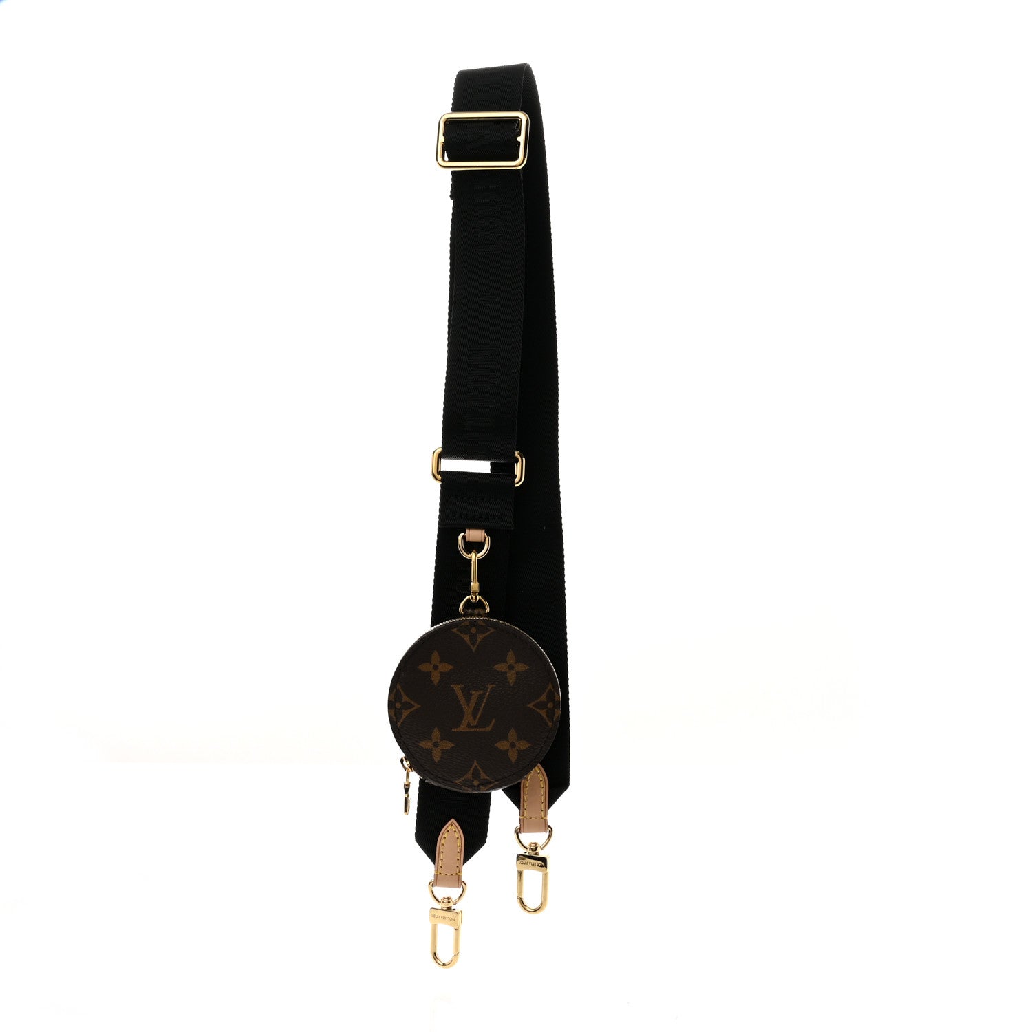 Louis Vuitton Monogram Multi Pochette Accessories Bandouliere Shoulder Strap Black 1 of 4