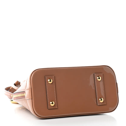 Louis Vuitton Vernis Alma BB Rose Velours 4 of 8