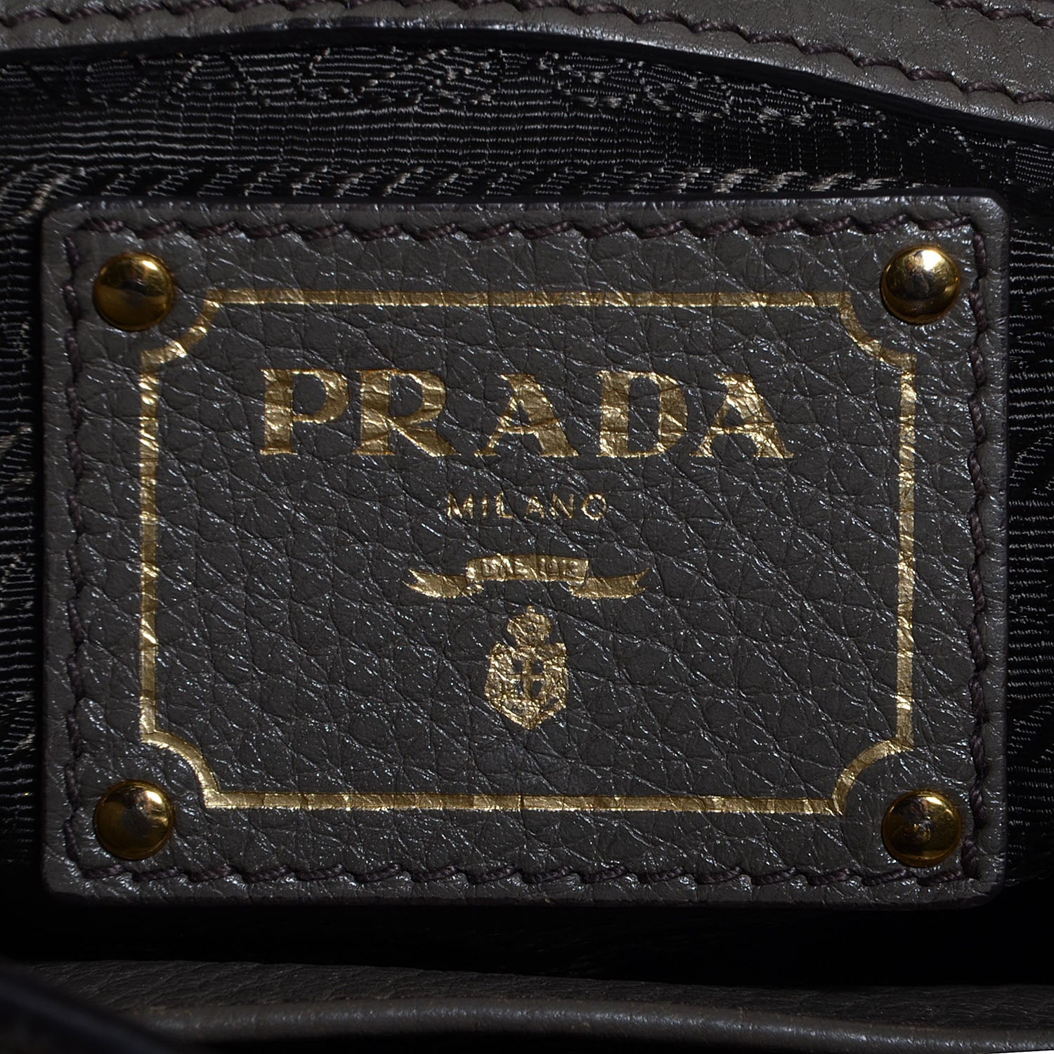 Prada Vitello Daino Shoulder Bag Argilla 7 of 10