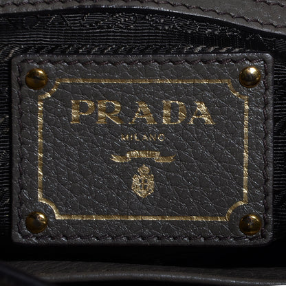 Prada Vitello Daino Shoulder Bag Argilla 7 of 10