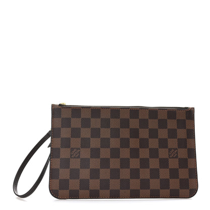 Louis Vuitton Damier Ebene Neverfull MM GM Pochette 1 of 6