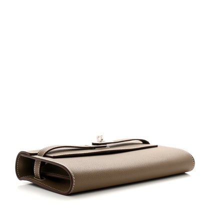 Hermes Epsom Kelly Wallet To Go Etoupe 4 of 9
