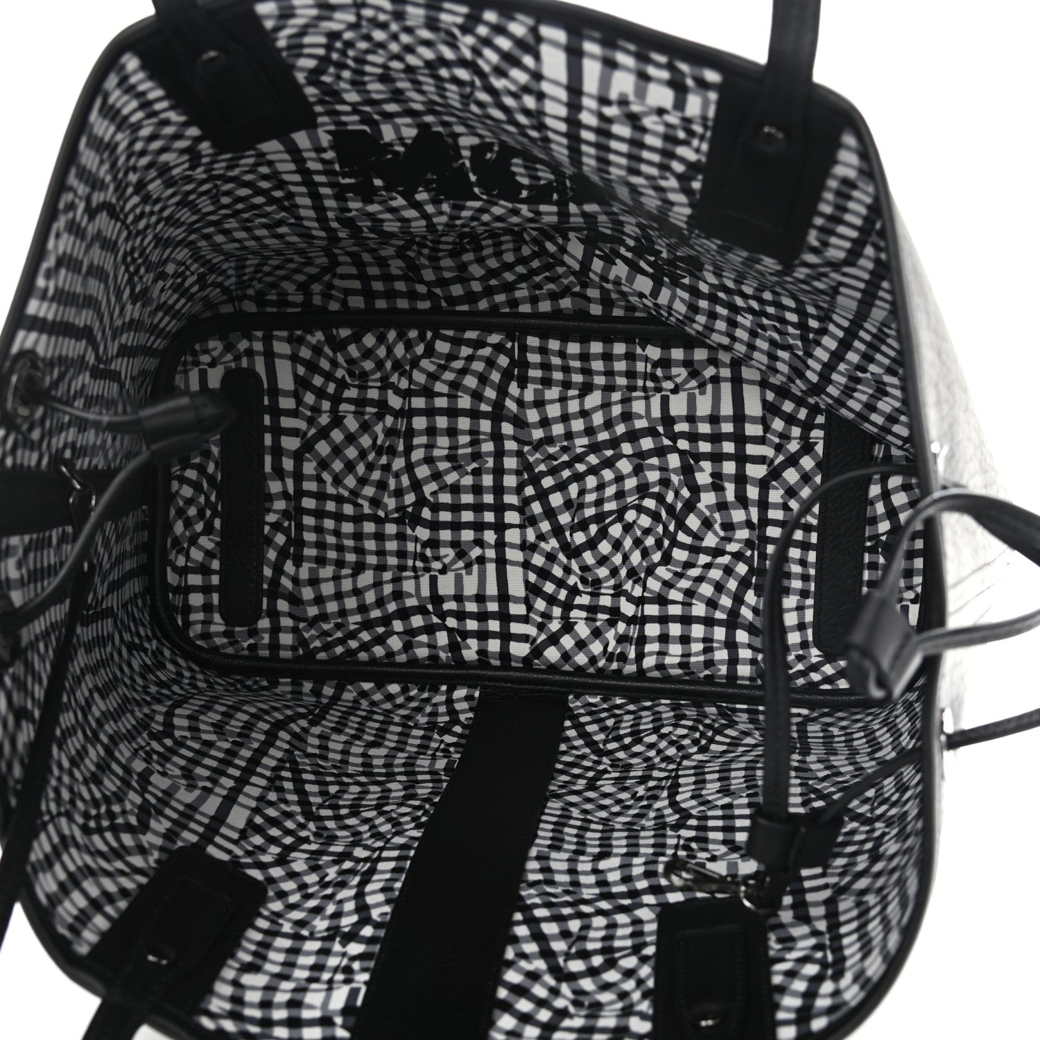 MCM Visetos Medium Liz Reversible Shopper Tote Black 17 of 19