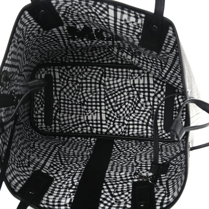 MCM Visetos Medium Liz Reversible Shopper Tote Black 17 of 19