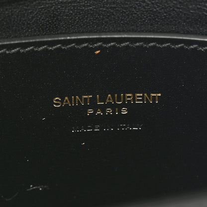Saint Laurent Box Calfskin Mini Voltaire Shoulder Bag Black 6 of 10