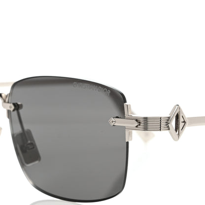Christian Dior Metal CD Diamond S11U Sunglasses Silver 8 of 9