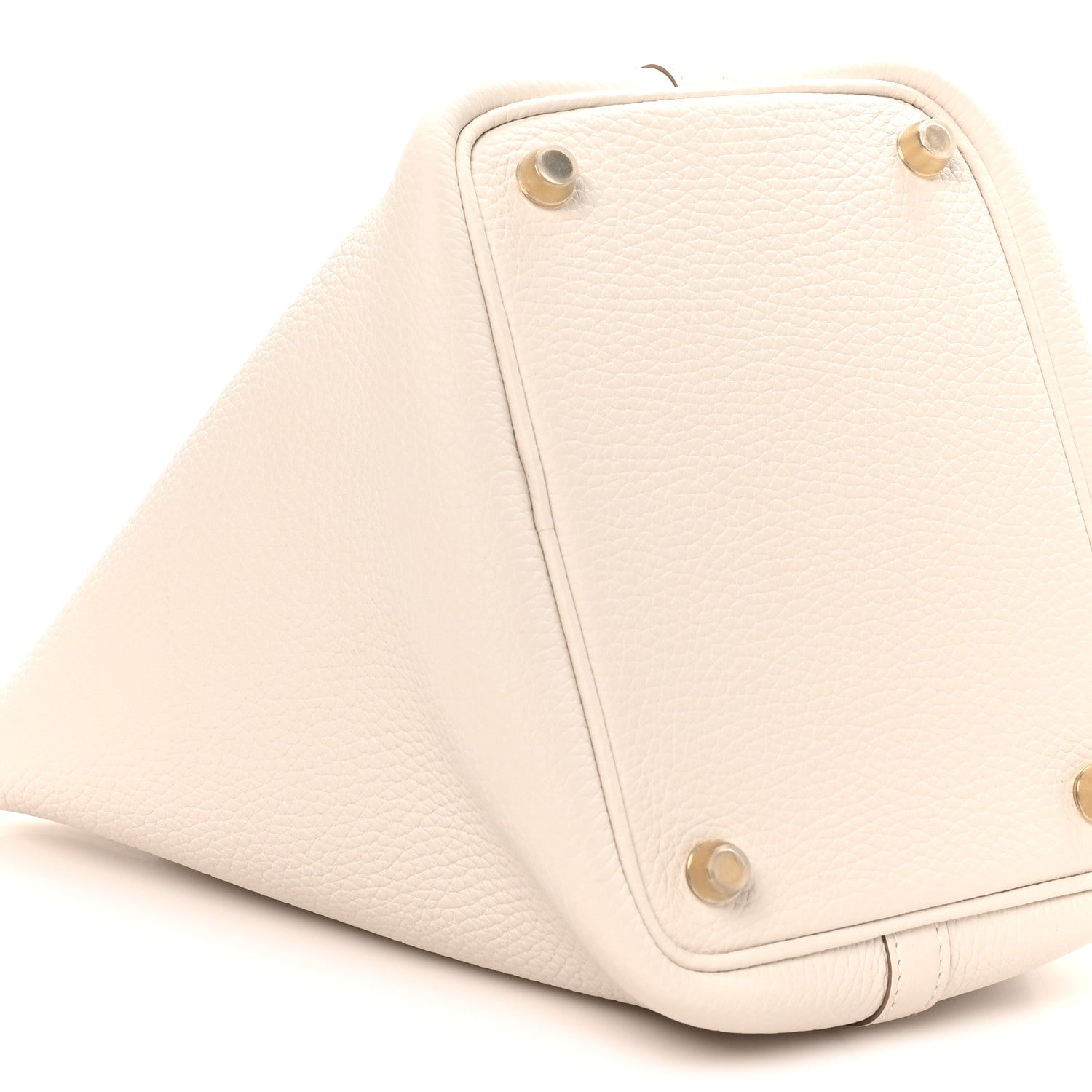 Hermes Taurillon Clemence Picotin Lock 18 PM Gris Pale 9 of 10