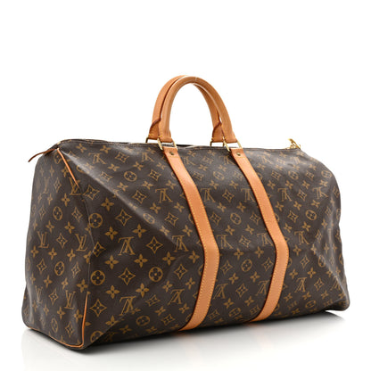 Louis Vuitton Monogram Keepall 50 3 of 14