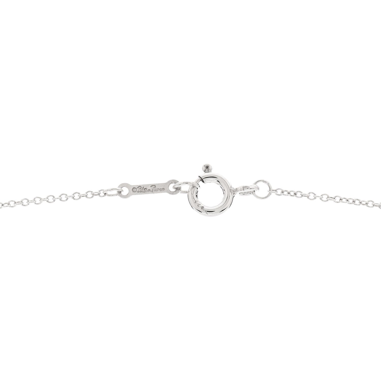 Tiffany Sterling Silver Small Paloma Picasso Loving Heart Pendant Necklace 6 of 6