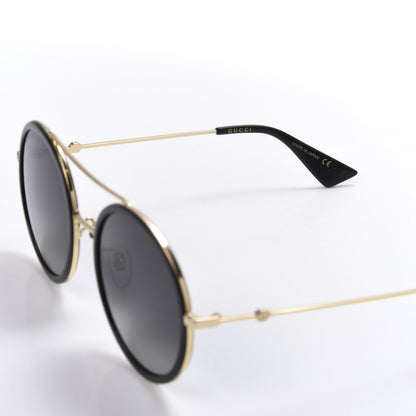 Gucci Round Frame Sunglasses GG0061S Black 5 of 8