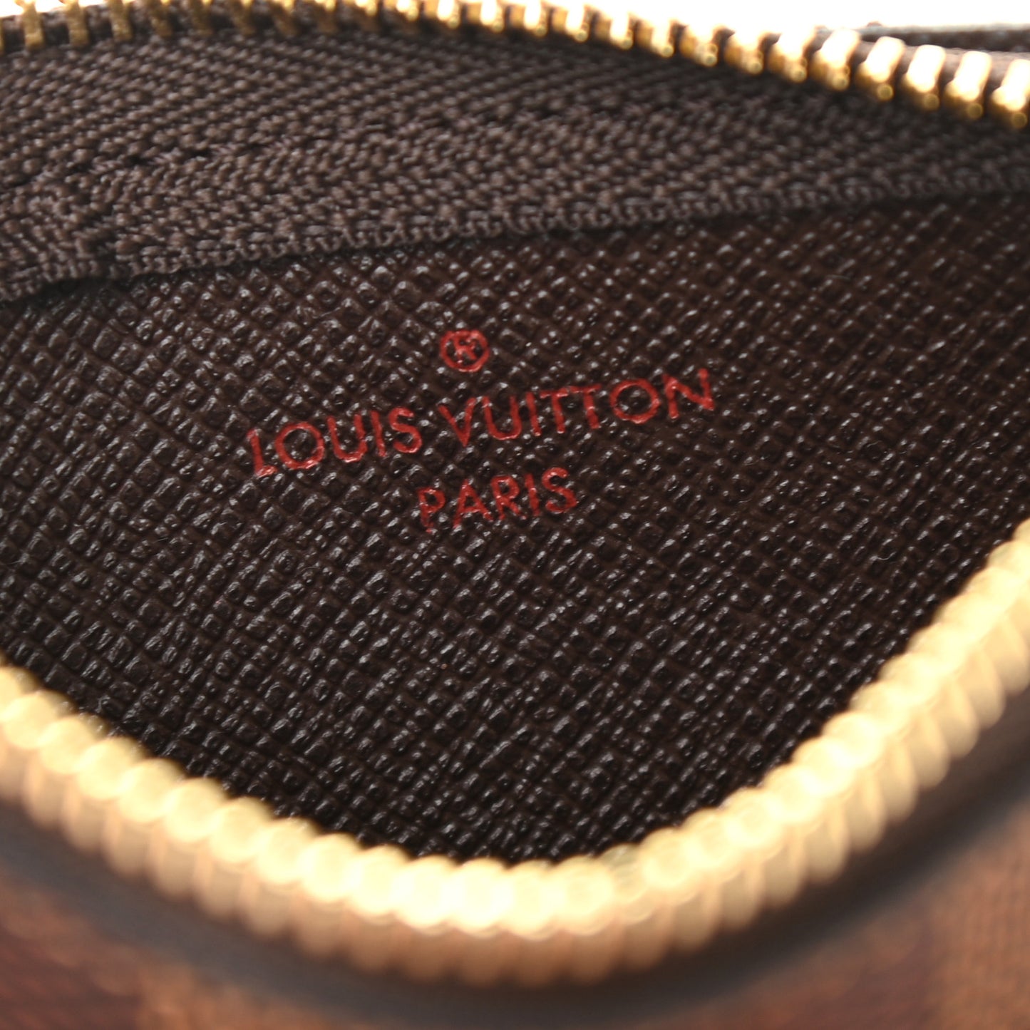 Damier Ebene Key Pouch