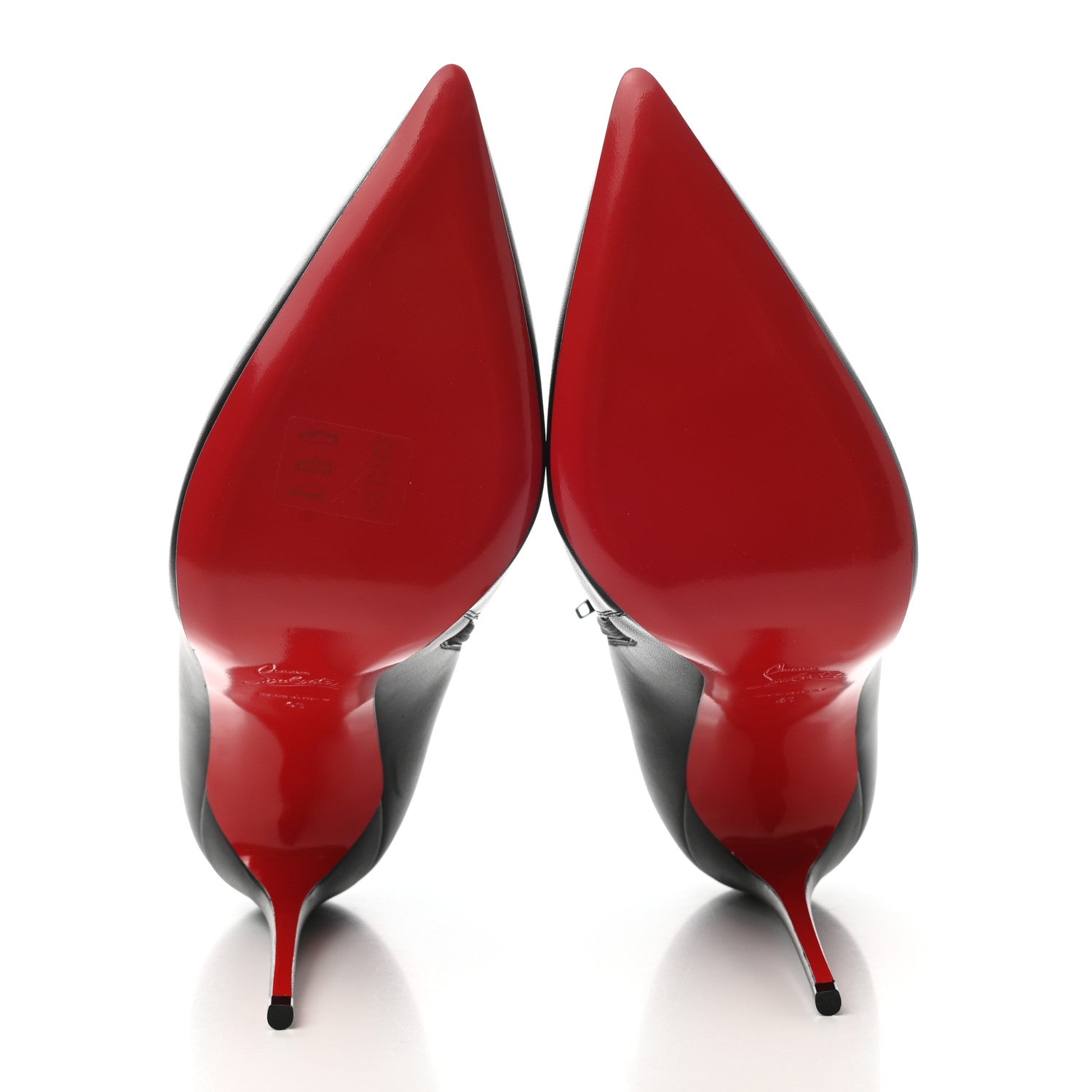 Christian Louboutin Calfskin So Kate Booty 100 Ankle Boots 41 Black 5 of 8