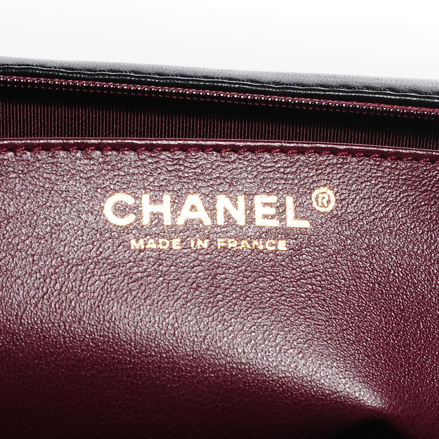 Washed Lambskin Quilted Maxi Single Flap Black