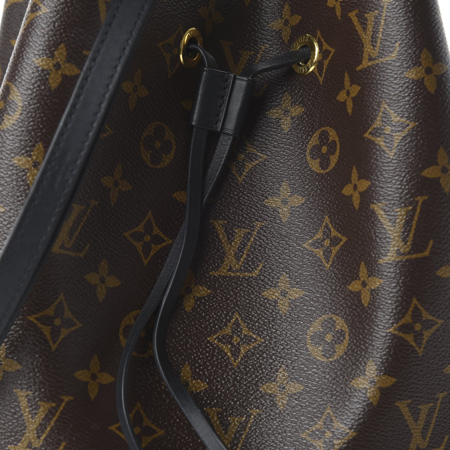 Louis Vuitton Monogram Neonoe MM Black 9 of 9