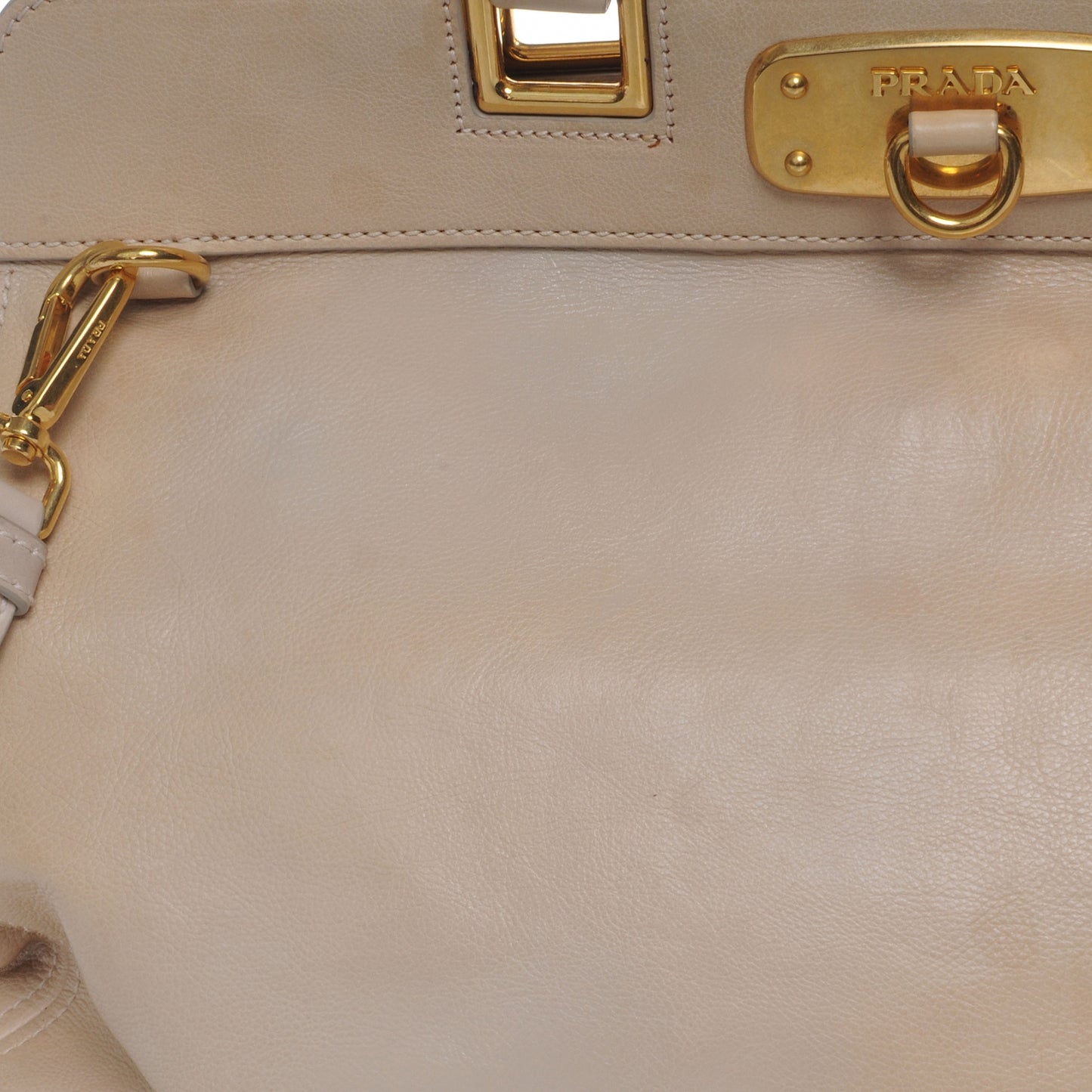 Glace Calf Frame Satchel Quarzo