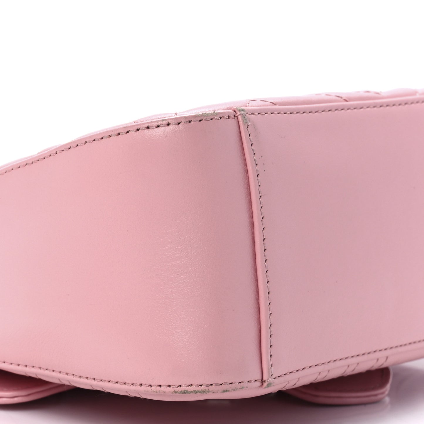 Calfskin Matelasse Mini GG Marmont Top Handle Shoulder Bag Wild Rose