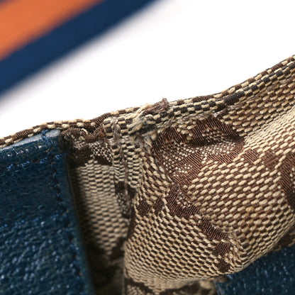 Gucci Monogram Web Belt Bag Navy 11 of 11