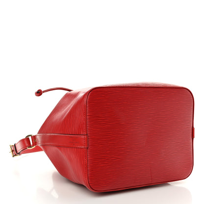 Louis Vuitton Epi Petit Noe Castillan Red 4 of 18