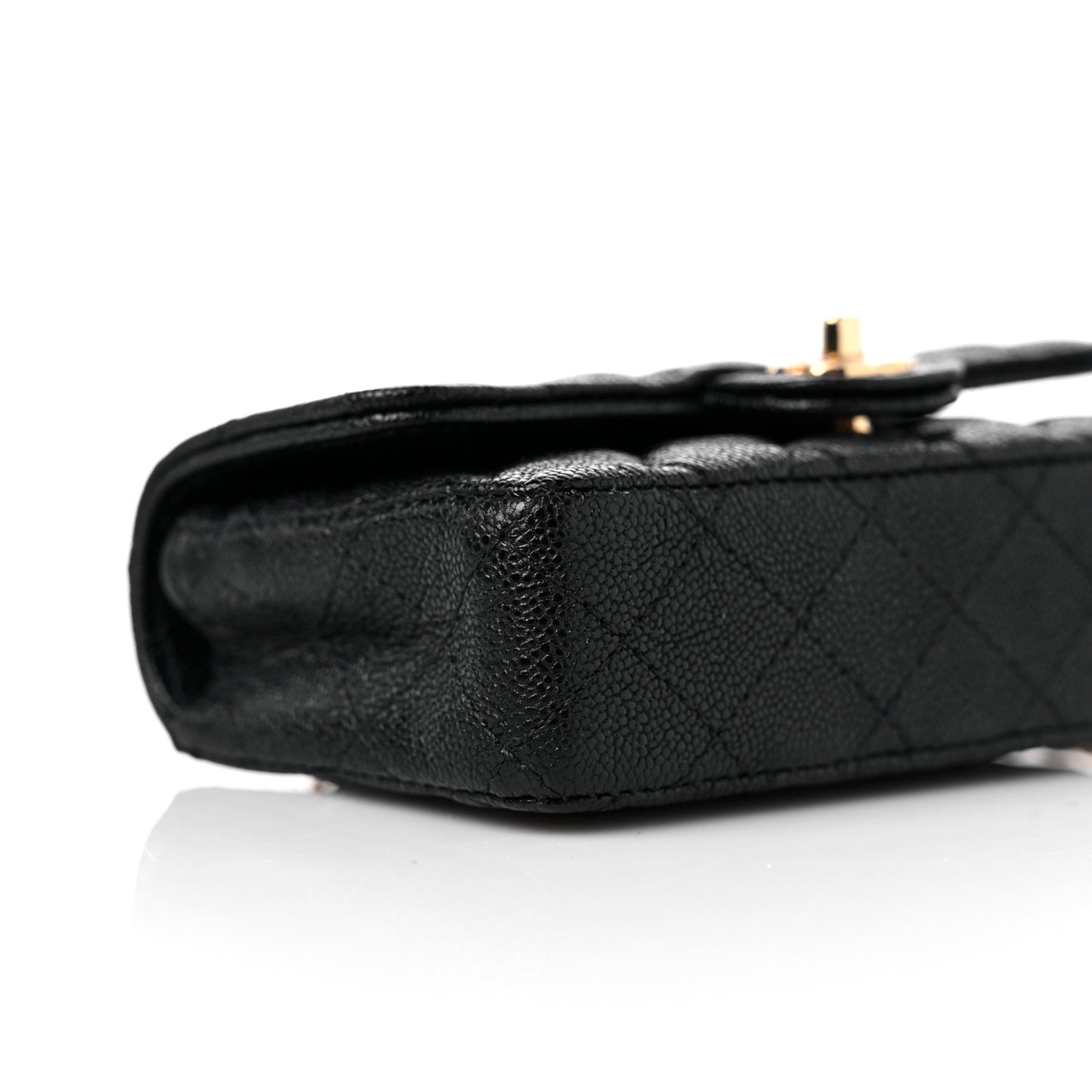 Lambskin Calfskin Tweed Success Story Set of 4 Minis Bags Black