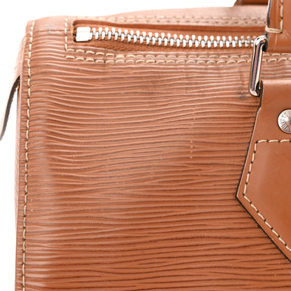 Louis Vuitton Epi Speedy 25 Cannelle 17 of 23