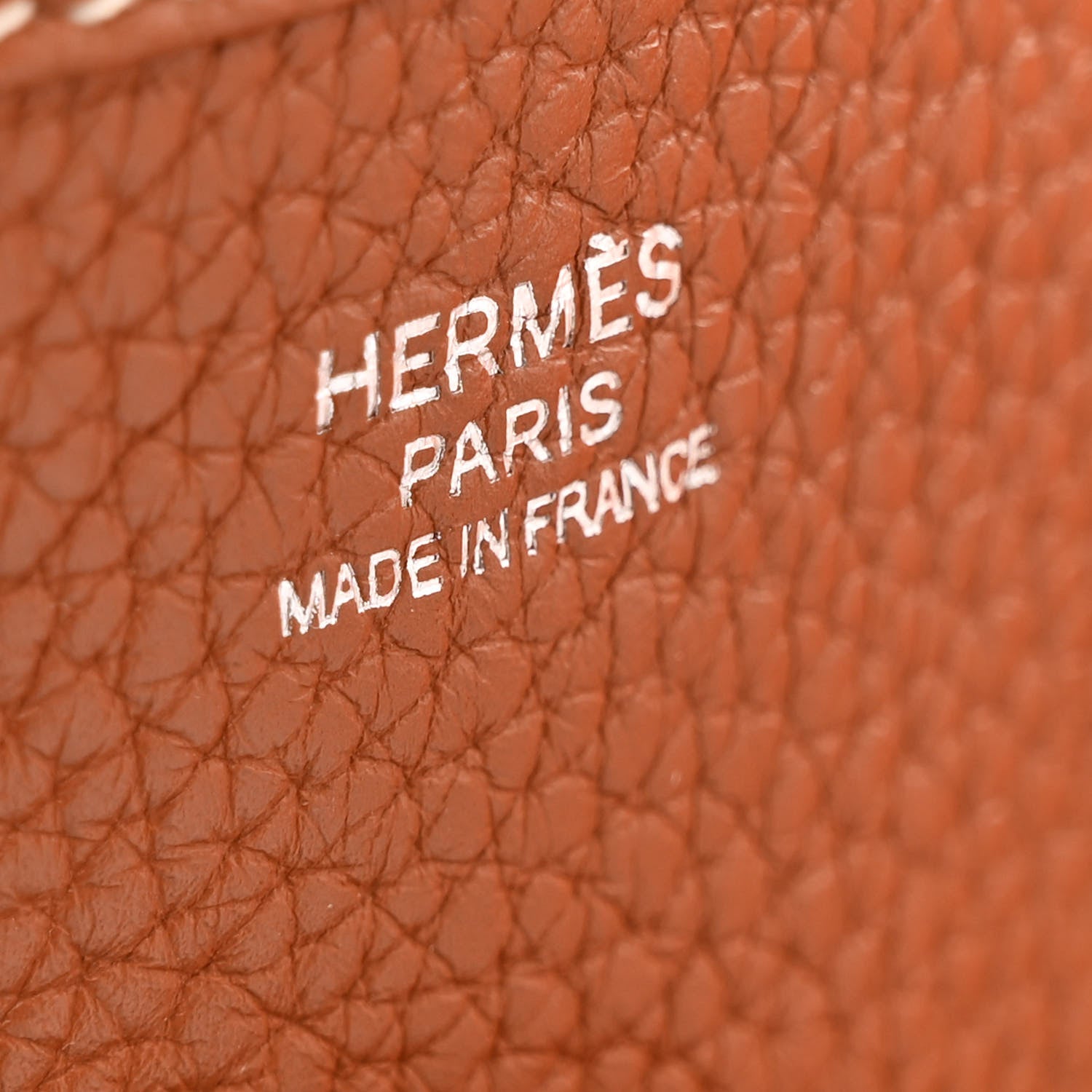 Hermes Taurillon Clemence Evelyne III PM Gold 6 of 14