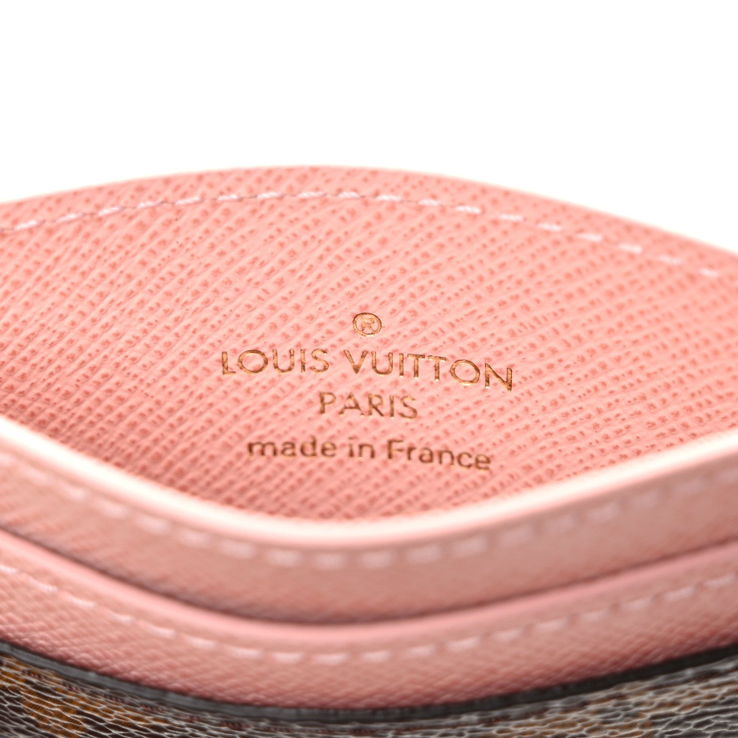 Louis Vuitton Monogram LV Charms Card Holder Rose Ballerine 6 of 7