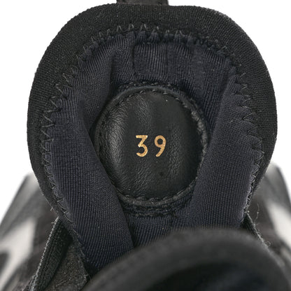 Louis Vuitton Calfskin Run Away Sneakers 39 Black 9 of 11