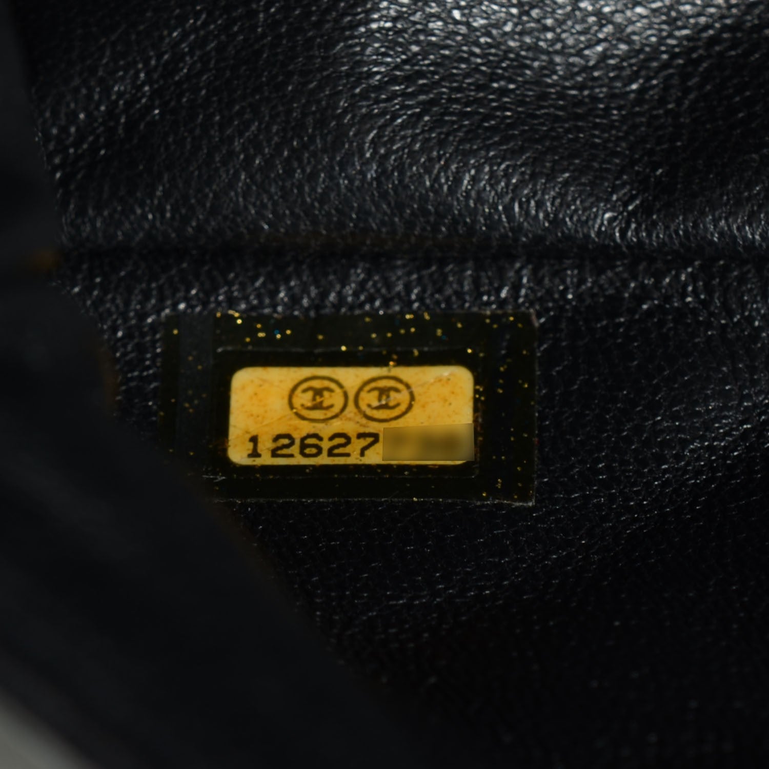Chanel Lambskin Quilted East West Valentine Charms Flap Black 9 of 9