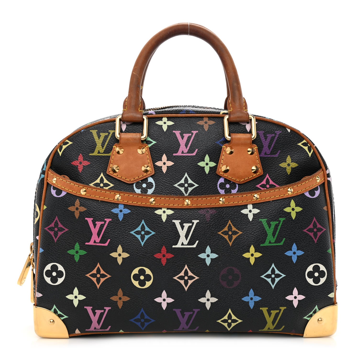 Louis Vuitton Monogram Multicolor Trouville Black 1 of 11