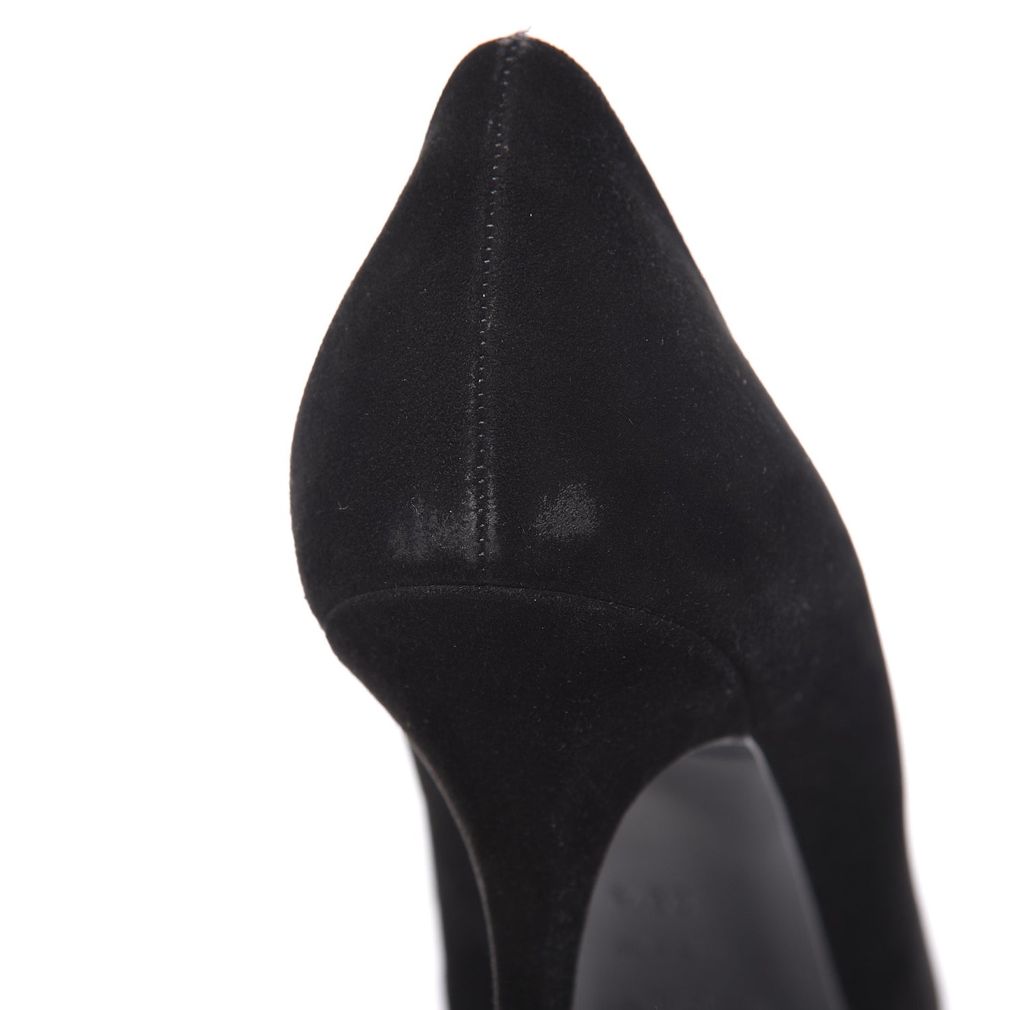 Suede Calfskin Tribtoo 80 Pumps 39.5 Black