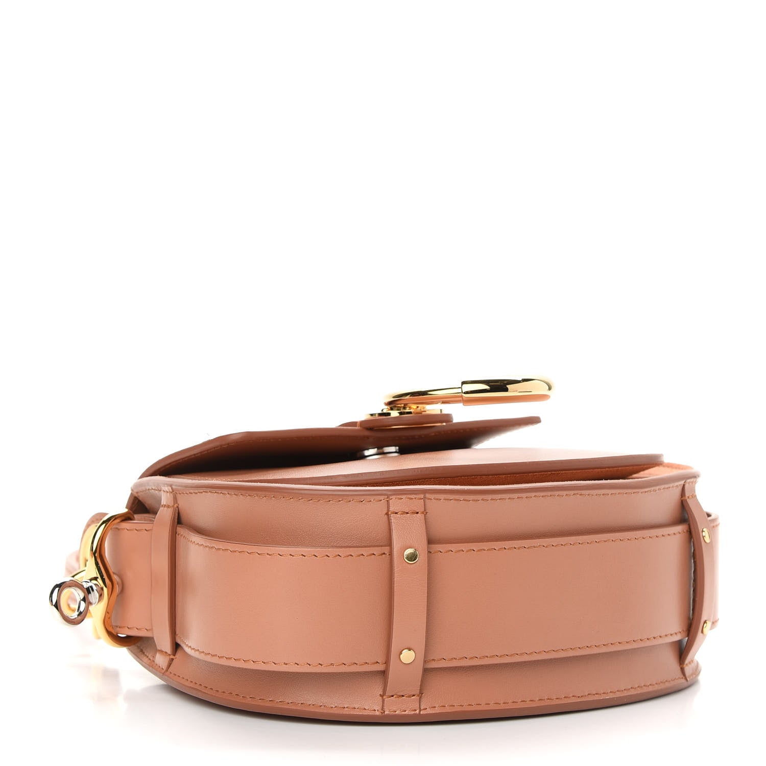 Chloe Calfskin Small Tess Bag Muted Brown 3 of 8