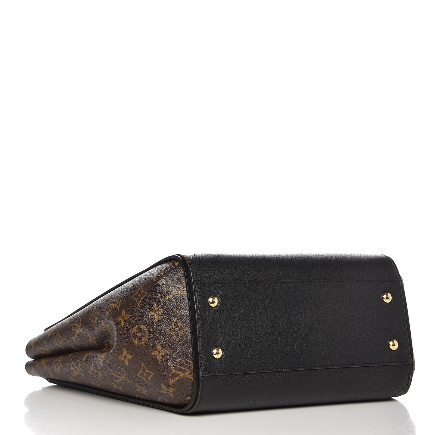 Calfskin Monogram Kimono Tote Black