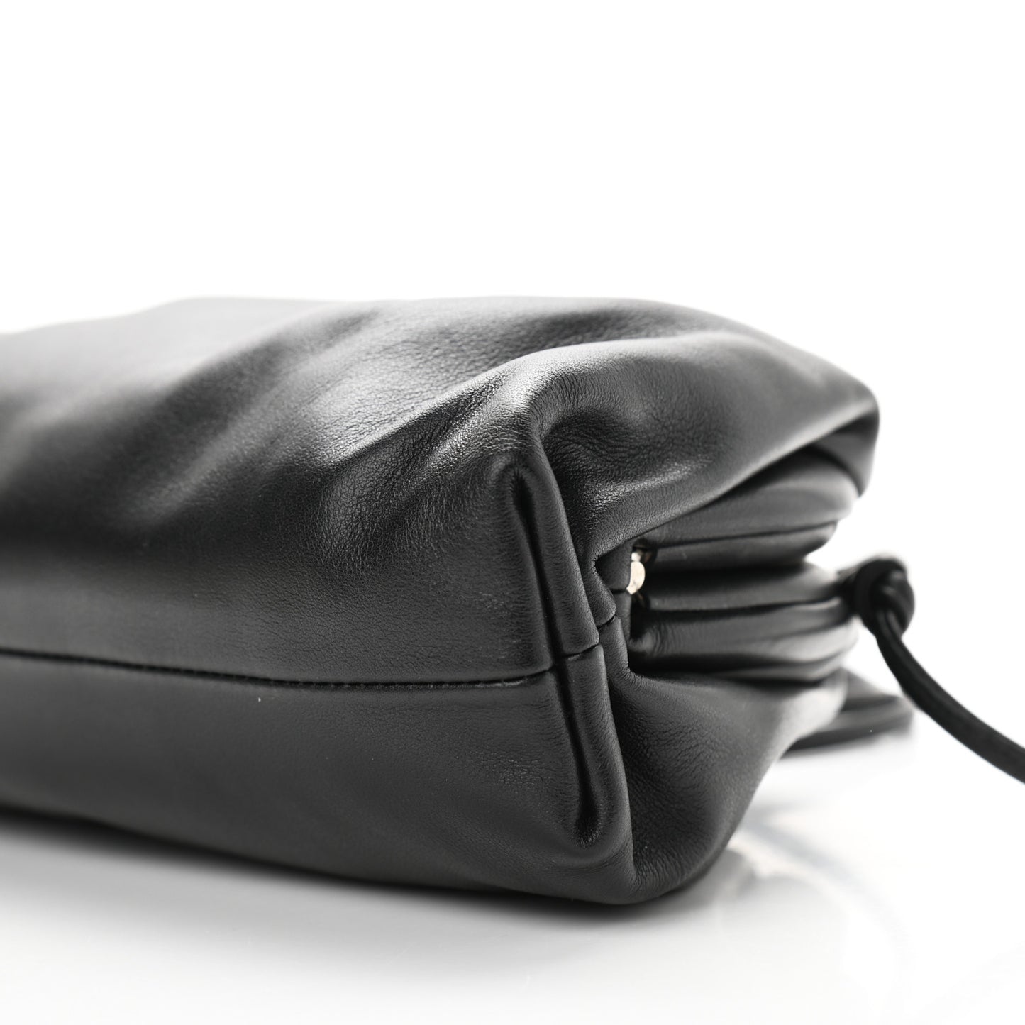 Butter Calfskin The Mini Pouch Black