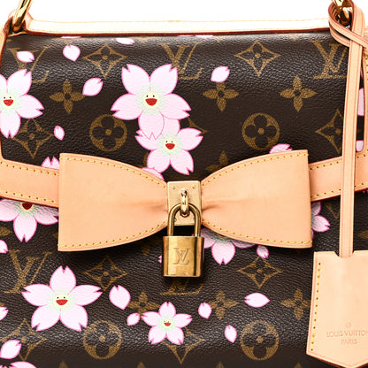 Louis Vuitton Monogram Cherry Blossom Sac Retro Bag Brown 7 of 9