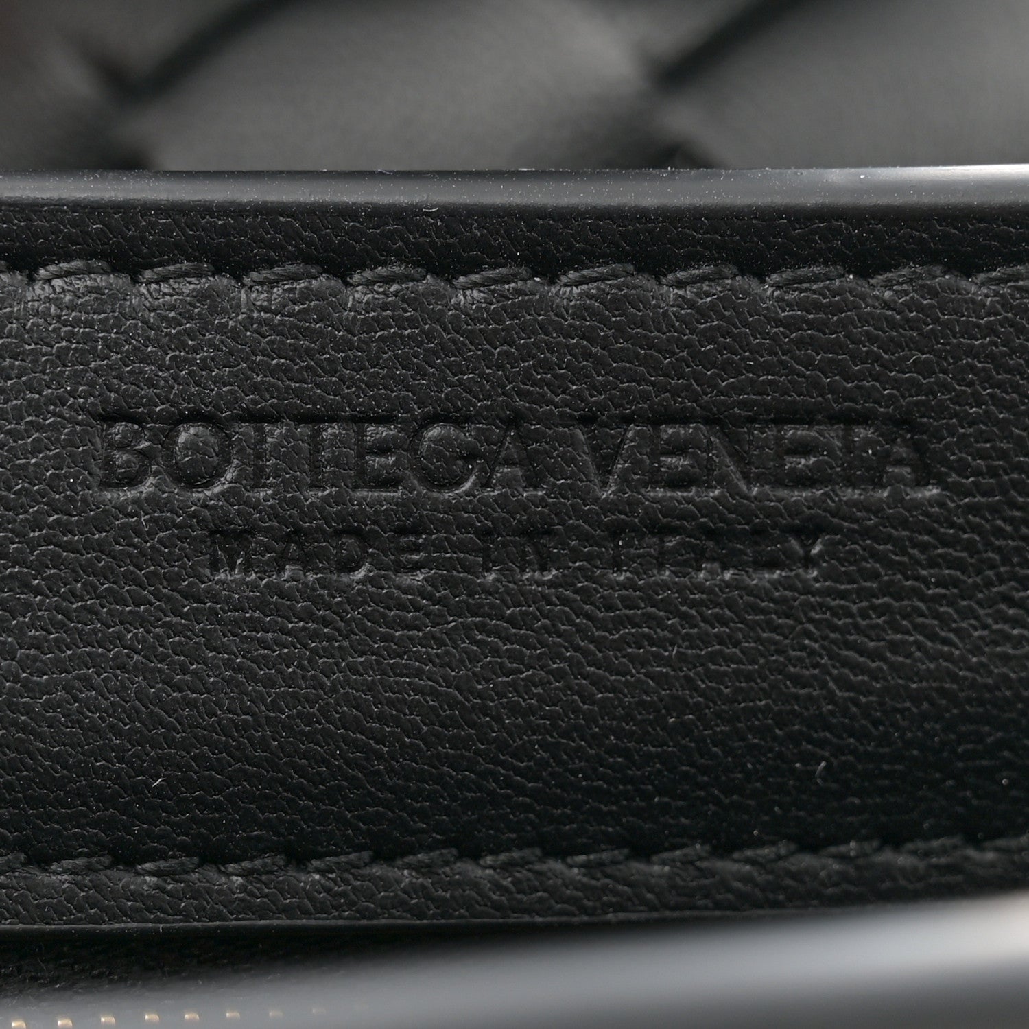 Bottega Veneta Nappa Intrecciato Small Andiamo With Chain Shoulder Bag Black 6 of 9