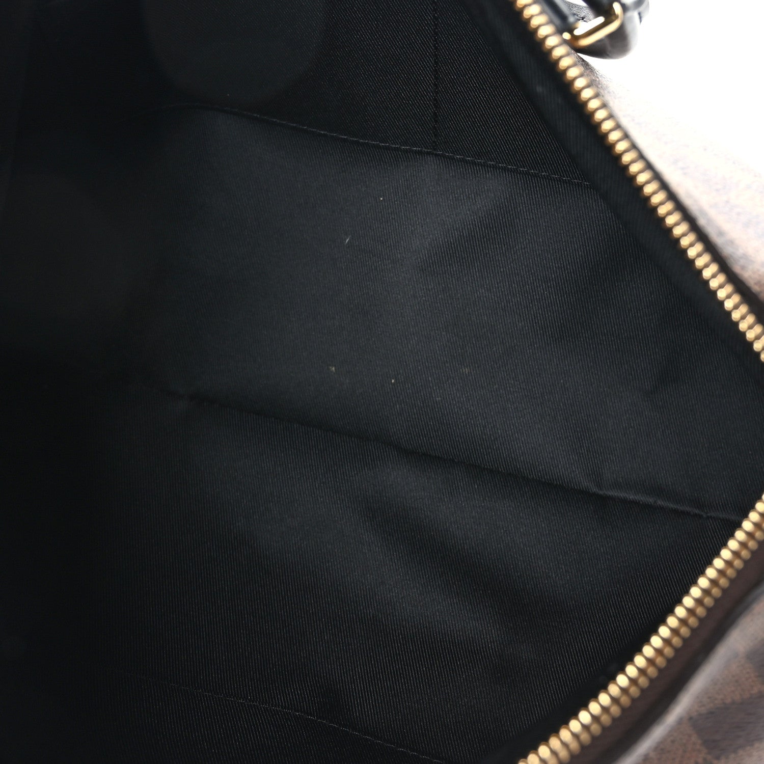 Louis Vuitton Damier Ebene Odeon Tote MM Black 5 of 10