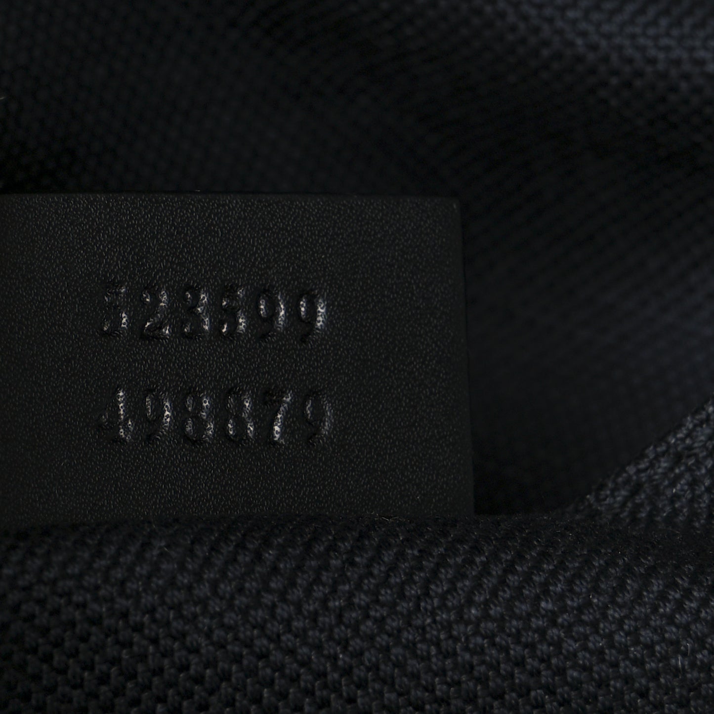 GG Supreme Monogram Web Small Flat Messenger Bag Black Grey