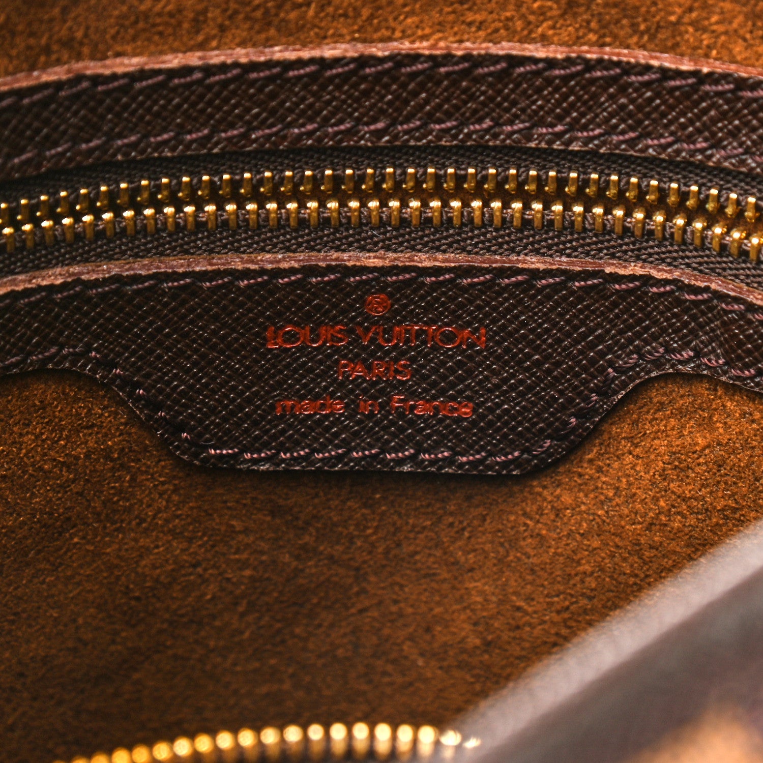 Louis Vuitton Damier Ebene Marais Bucket 23 7 of 11