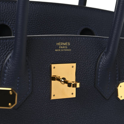Hermes Togo Birkin 30 Bleu Nuit 6 of 13