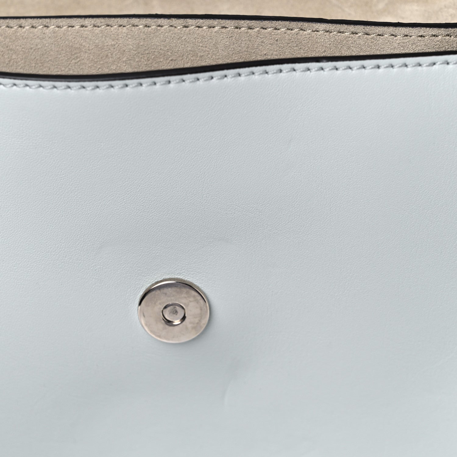 Chloe Calfskin Suede Medium Faye Shoulder Bag Airy Grey 11 of 17