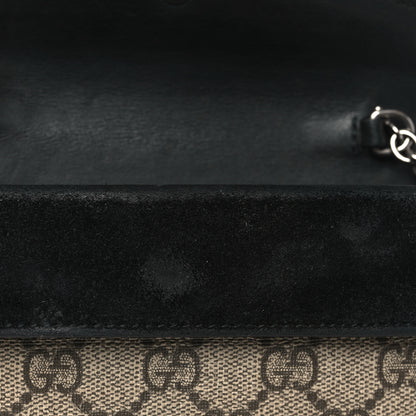 Gucci GG Supreme Monogram Super Mini Dionysus Shoulder Bag Black 11 of 12