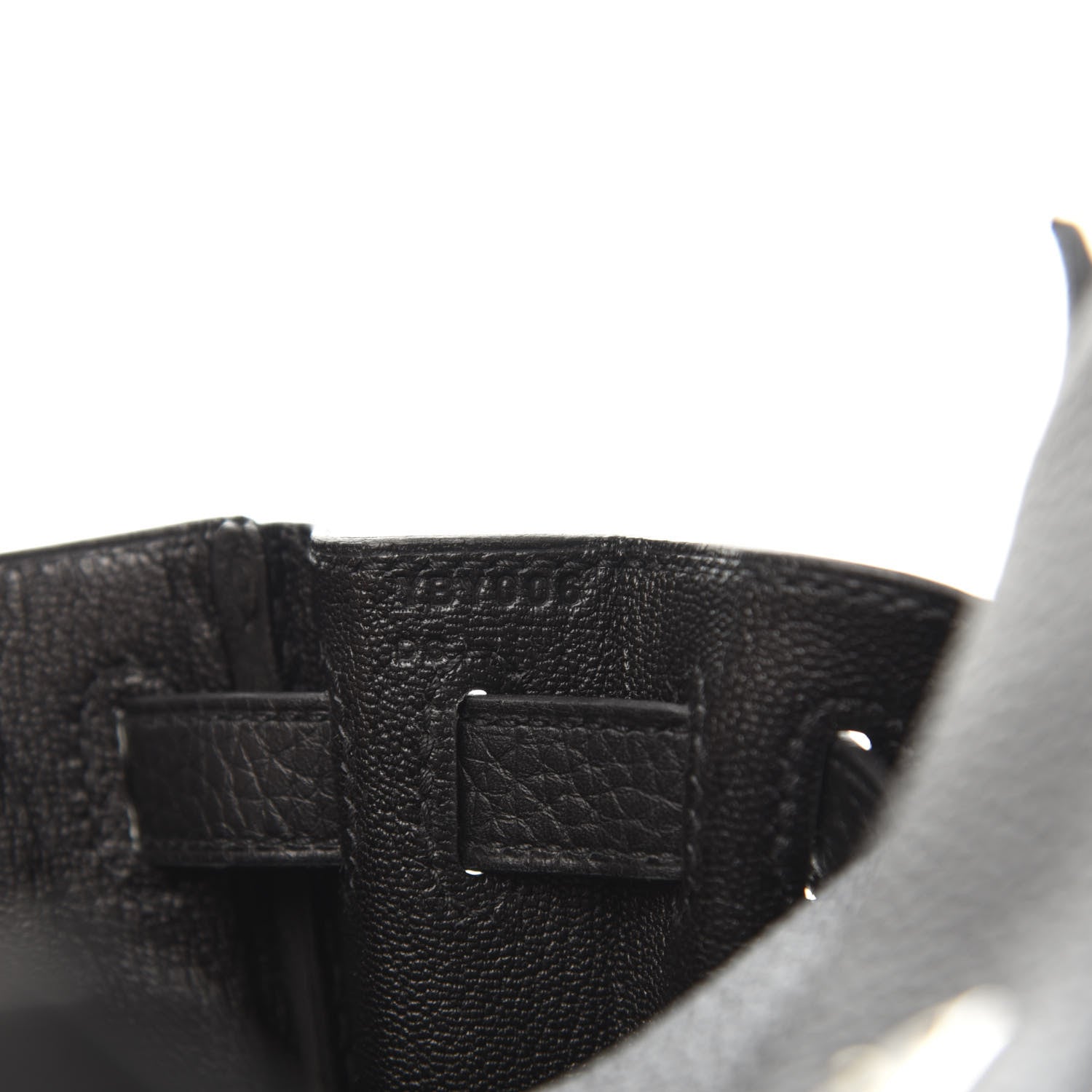 Hermes Taurillon Clemence Kelly Ado Backpack Black 8 of 10