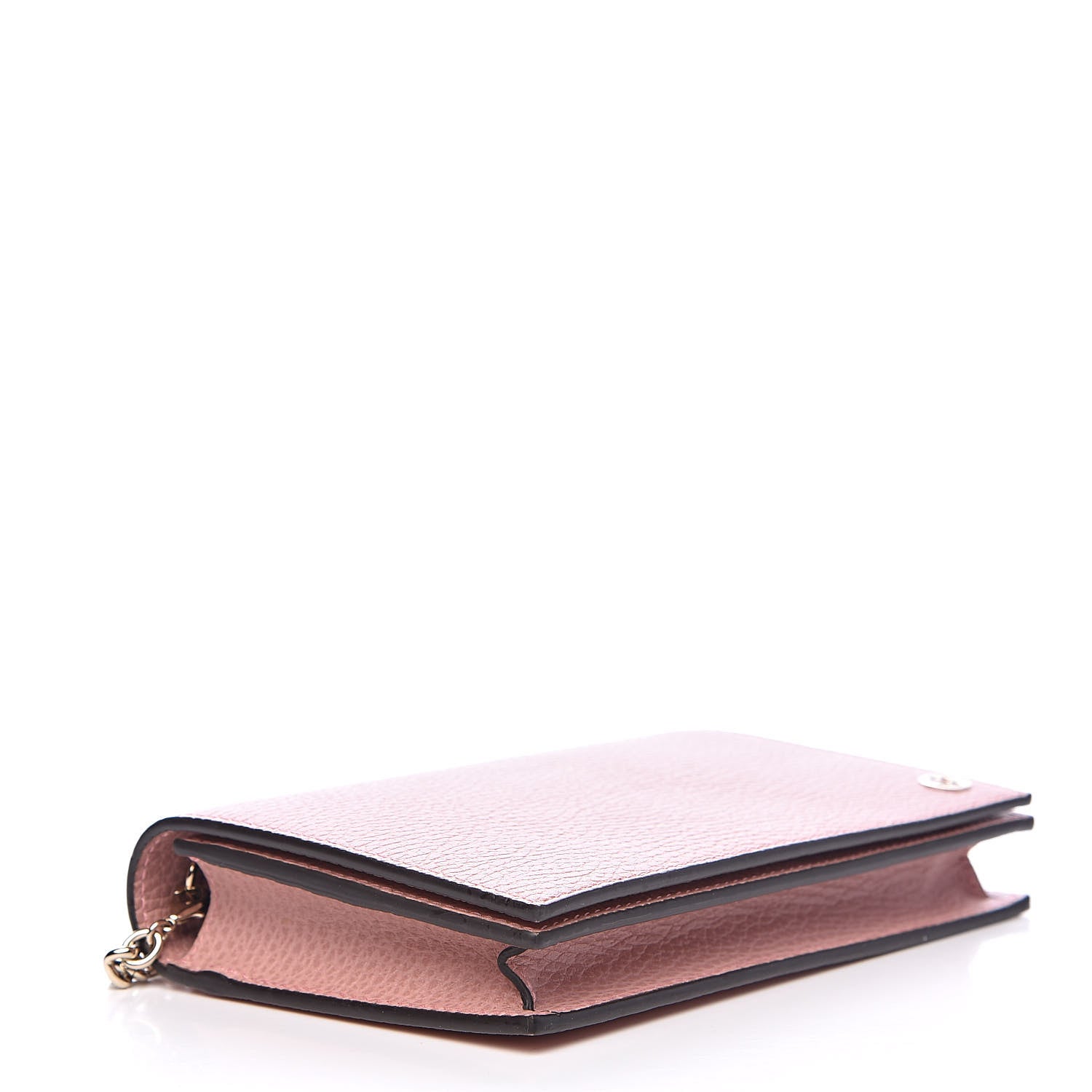 Gucci Dollar Calfskin Medium Betty Chain Wallet Soft Pink 4 of 9