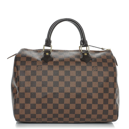 Louis Vuitton Damier Ebene Speedy 30 1 of 6